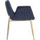 Lucano Belfast Navy Dining Armchair